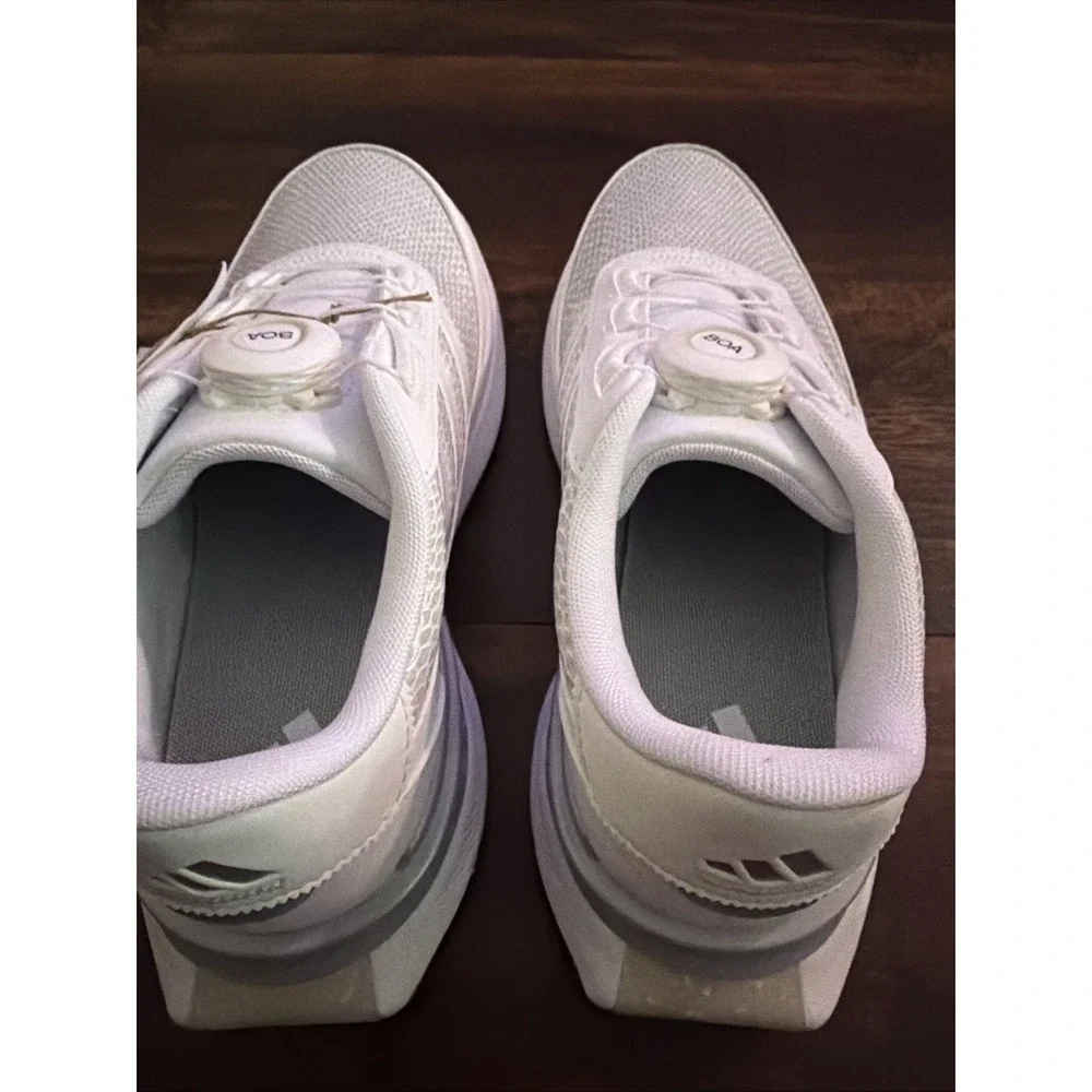 New Adidas Womens S2G SL 25 Boa Spikeless Golf Shoes Size 6 White Silver